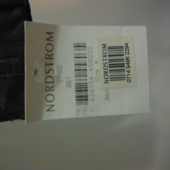 NWT Bernardo Genuine Dark Gray Leather Jacket - M - Picture 4 of 8